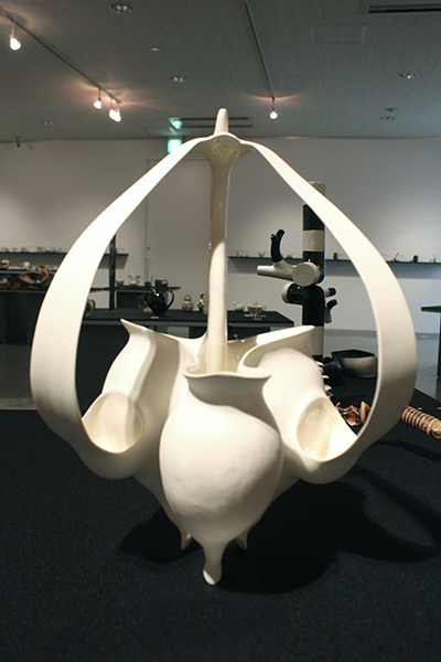 双耳白器作品画像2014