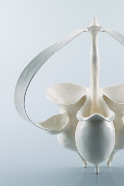 双耳白壷作品画像2017